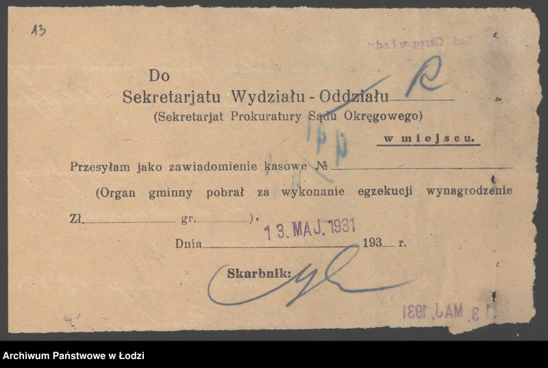 Obraz 15 z jednostki "Wolf Kurc- prowadzenie mechanicznej stolarni"