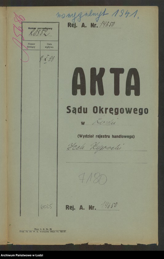 Obraz 2 z jednostki "Icek Żywocki – sprzedaż dodatków tapicerskich"