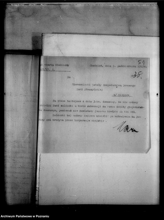 image.from.unit.number "Kursy gospodarstwa domowego Stowarzyszenia Kobiet pracujących - Chodzież"