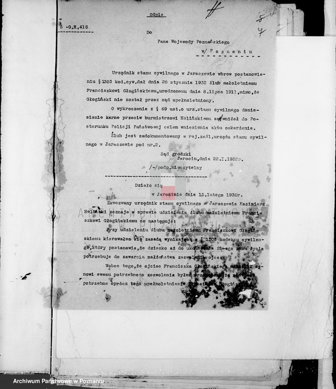 Obraz 11 z jednostki "Administracja miasta Jaraczewa"