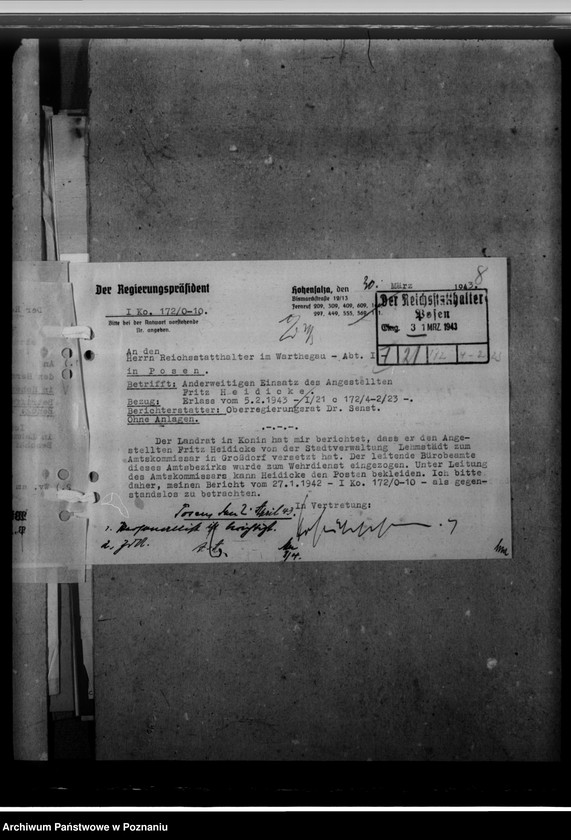 Obraz 12 z jednostki "Rast, Erich; Heidicke, Fritz - urzędnicy"