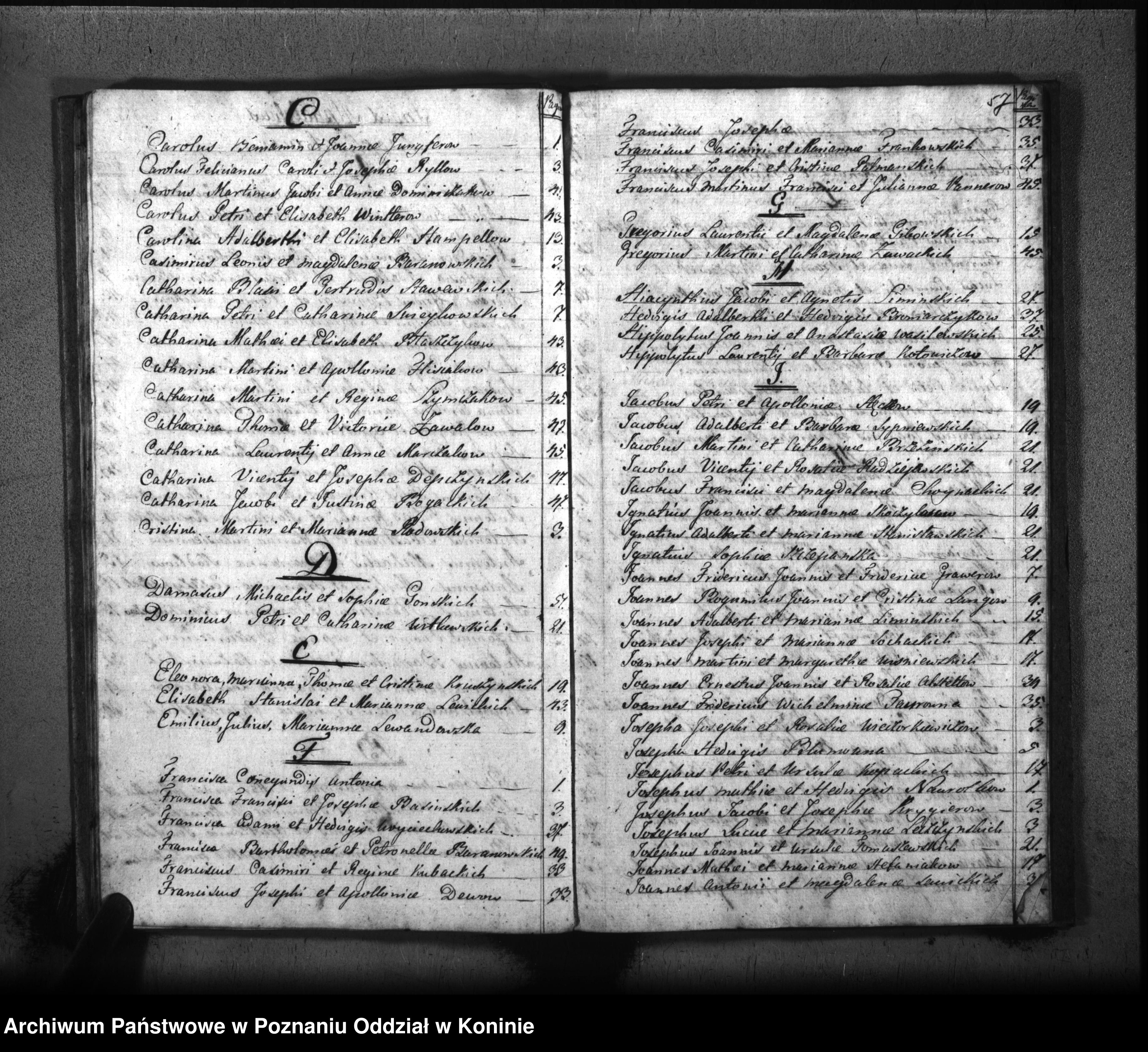 Skan z jednostki: Duplikat urodzeń, małżeństw i zejść