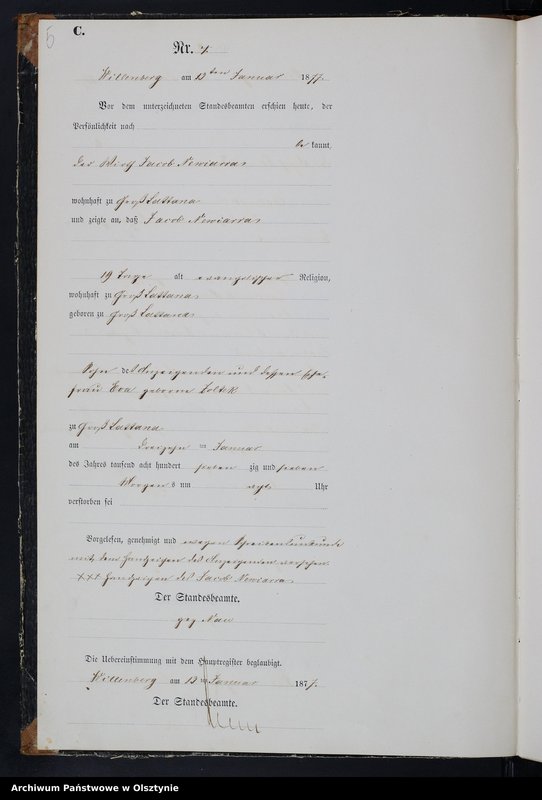 image.from.unit.number "Sterbe-Haupt-Register Nr 1 - 110"