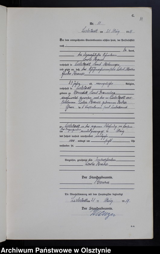 image.from.unit.number "Sterbe-Neben-Register Nr 1 - 43"