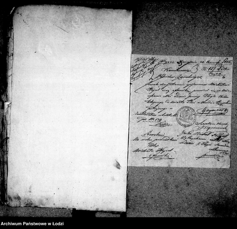 Obraz 10 z jednostki "Akta tyczące się zaświadczeń przesiedleń"