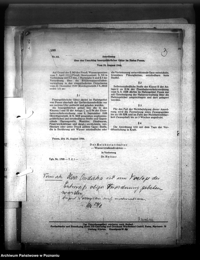 Obraz 7 z jednostki "Verordnungsblatt Nr. 14"