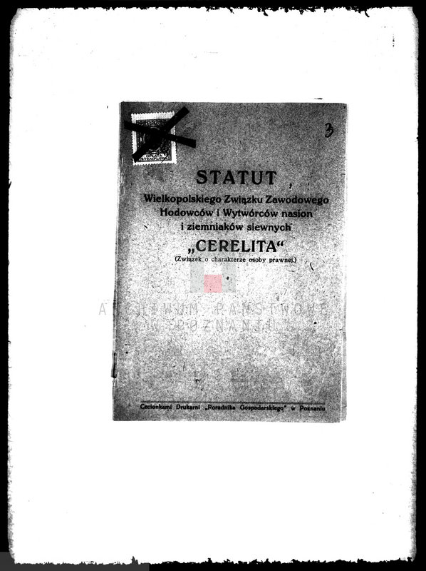 Obraz 7 z jednostki "/,,Cerelita" Wielkopolski Związek Zawodowych Hodowców i Wytwórców Nasion i Ziemniaków Siewnych/"