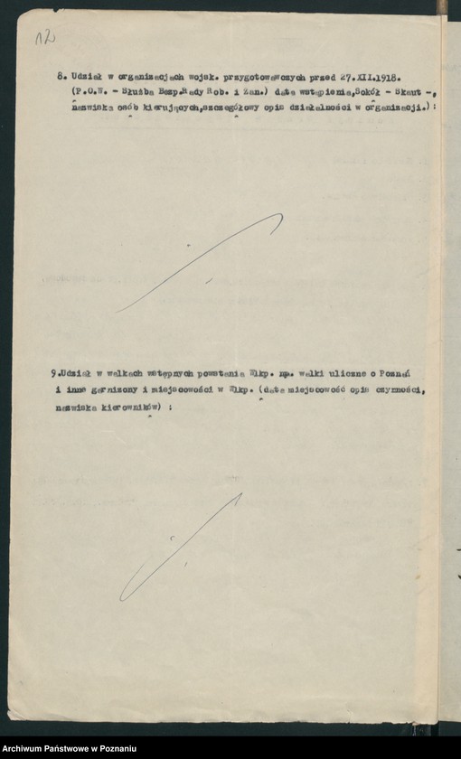 image.from.unit.number "Wnioski o odznaczenia krzyżem i medalem niepodległości."