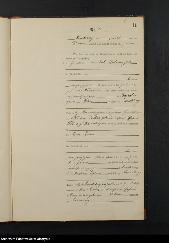 image.from.unit.number "Heiraths-Neben-Register Nr 1 - 13"