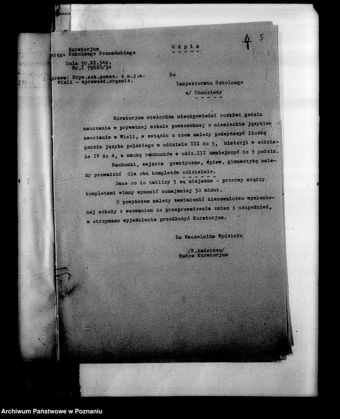 Obraz 8 z jednostki "Prywatna Szkoła Powszechna z niemieckim językiem nauczania Wiela powiat Wągrowiec"