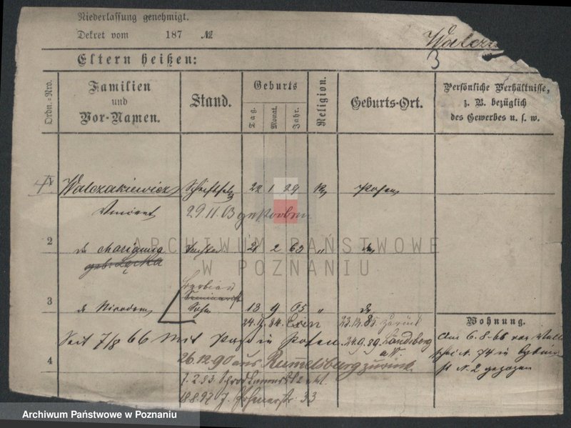 Obraz 9 z jednostki "Walczakiewicz - Walenzyk"