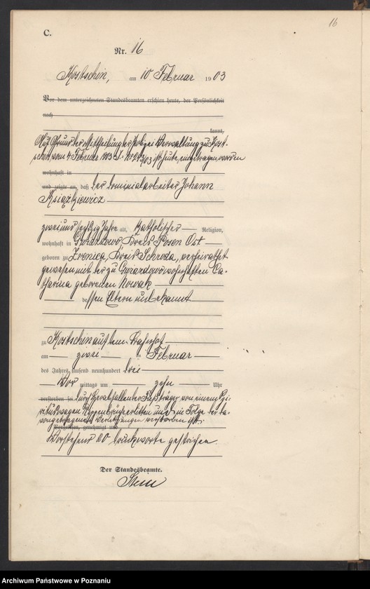 Obraz 19 z jednostki "Sterbe-Haupt-Register"