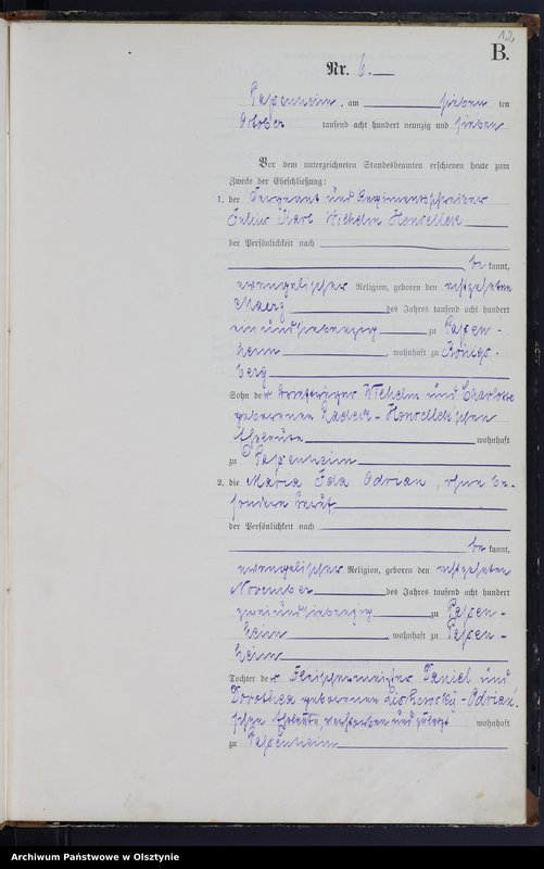 image.from.unit.number "Heiraths-Haupt-Register Nr 1 - 7"