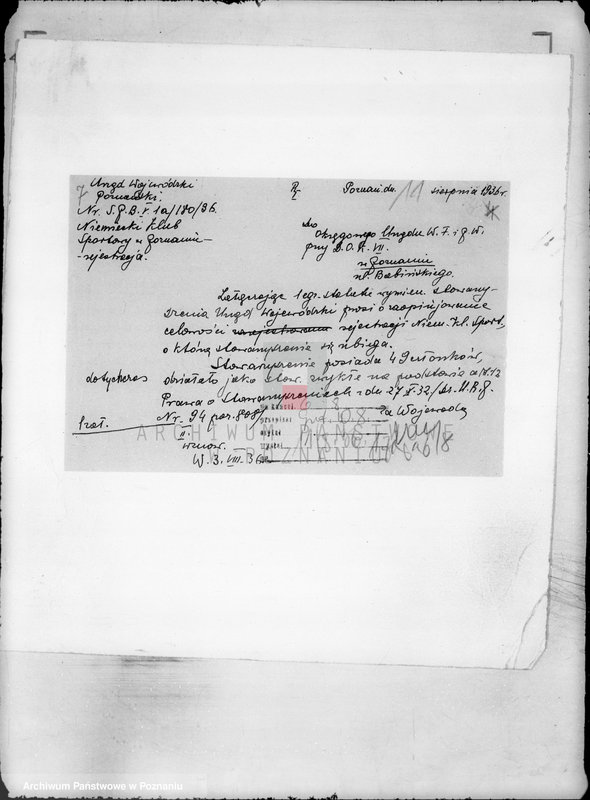 Obraz 11 z jednostki "/Niemiecki Klub Sportowy w Poznaniu/"