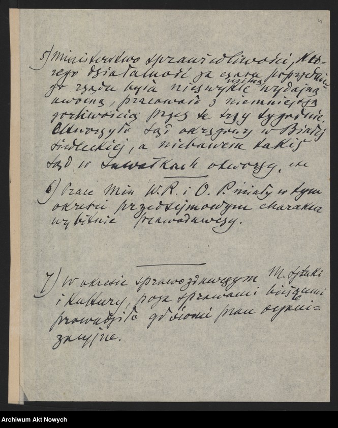 image.from.unit.number "Exposé I. J. Paderewskiego (bruliony) oraz wyciąg ze sprawozdania z 3-go posiedzenia Sejmu Ustawodawczego"