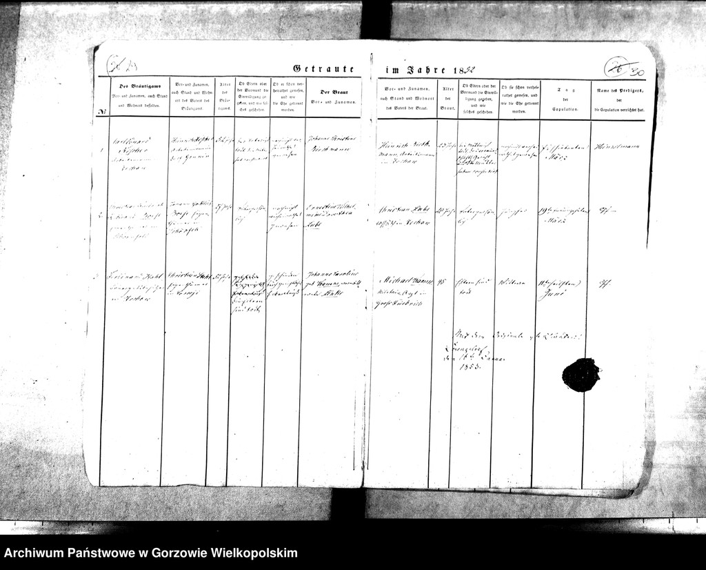 image.from.unit.number "Duplikate der Kirchenbücher von Lorenzdorf (Wawrów) und Zechow (Czechów). Parochie Lorenzdorf (Wawrów)."