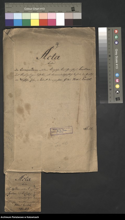 Obraz 2 z jednostki "Acta betr. die Correspondenz mit dem Königlichen Kreis Gericht zu Luckau und Verfügungen desselben, als obervormundschaftliche Behörde der Gräflich von Kleistschen Erben, in Betracht des verpachteten Gutes Mittel-Lazisk"