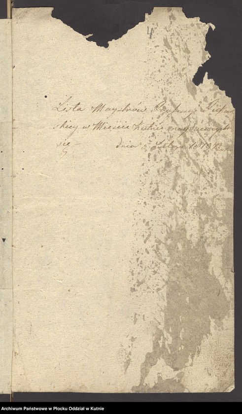 image.from.unit.number "Książka protokółów, korespondencji i rachunków Cechu Piekarzy w Kutnie"