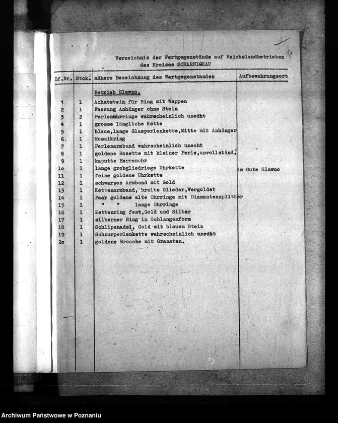 Obraz 15 z jednostki "Sprawozdania i korespondencja w sprawie rejestracji dzieł sztuki na terenie Kraju Warty"