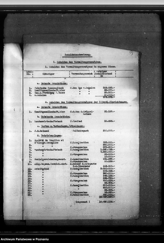 Obraz 12 z jednostki "Verwaltungsvermögen - Litzmannstadt"
