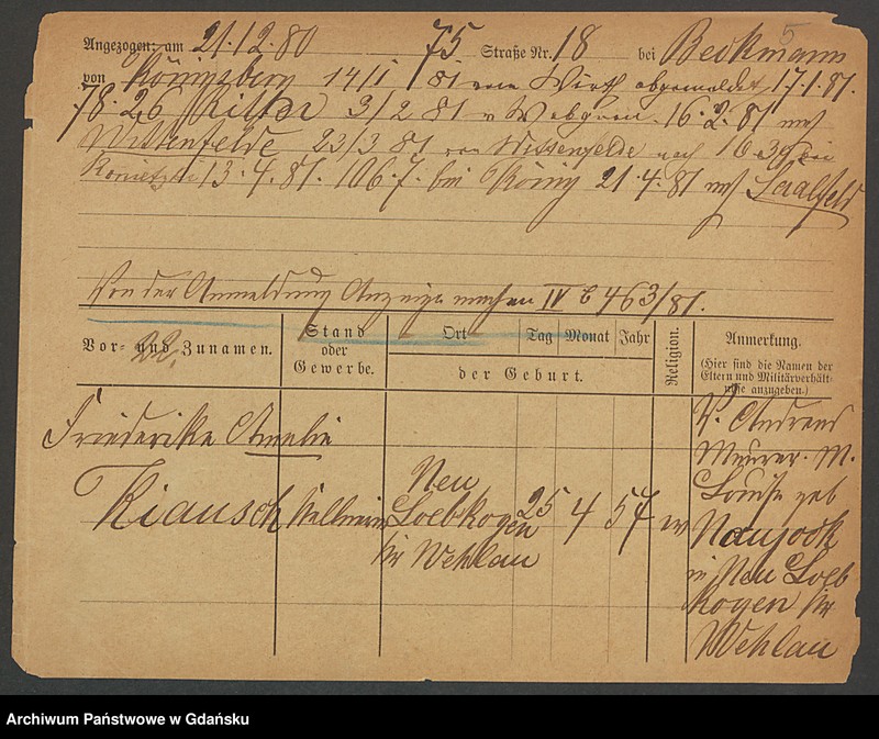 image.from.unit.number "Karty meldunkowe: Kianka - Kienast G."