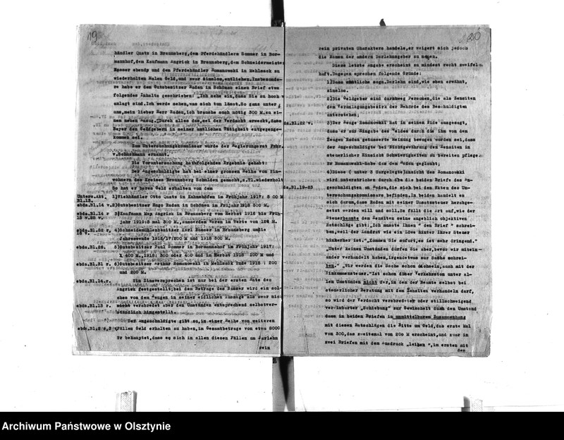 image.from.unit.number "Disziplinaruntersuchung gegen Steuersekretär Beyer [Otto] in Braunsberg"
