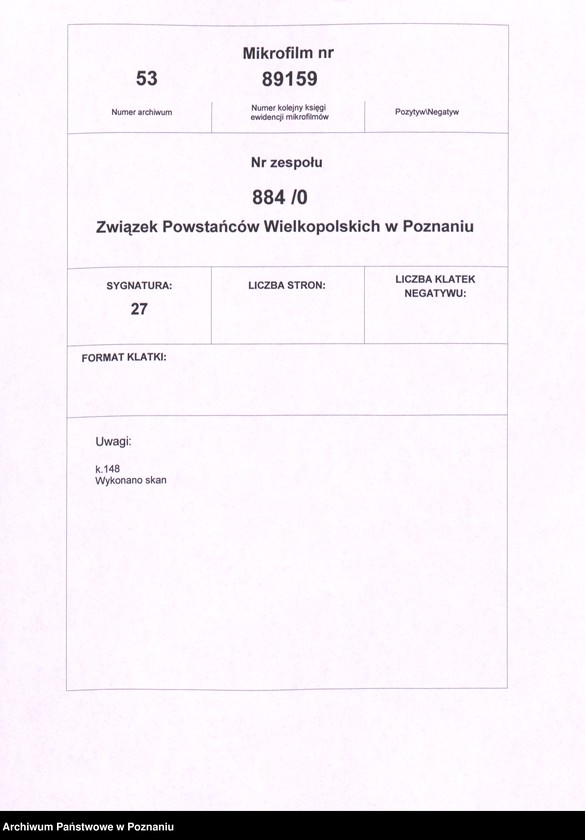 Obraz 2 z jednostki "Komisja Weryfikacyjna Związku Weteranów Powstań Narodowych Rzeczypospolitej Polski - wnioski powstańców."
