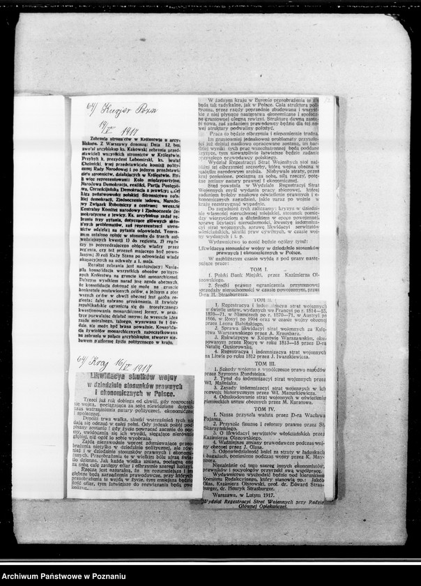 Obraz 16 z jednostki "Niepodległa Polska [wycinki prasowe]"