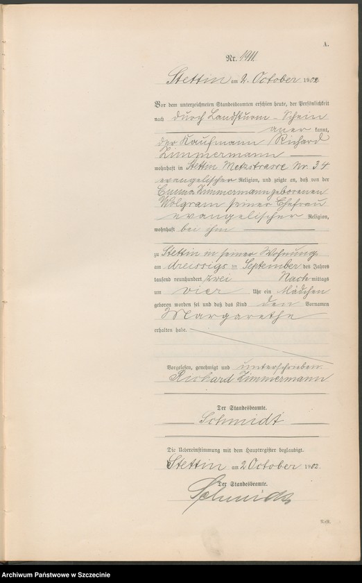 image.from.unit.number "Geburts-Register (Neben-Register) Band V"