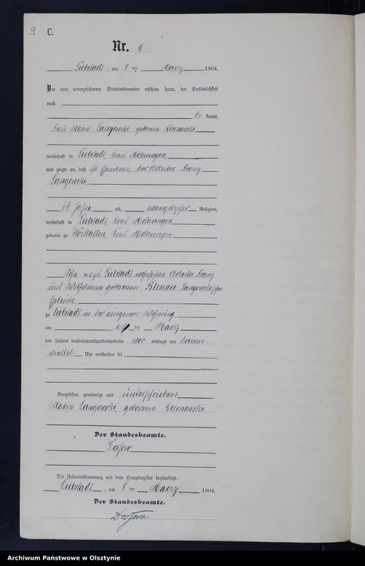 image.from.unit.number "Sterbe-Neben-Register Nr 1 - 51"