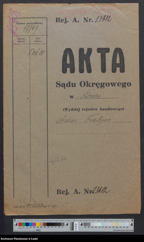 Obraz 2 z jednostki "Fabjan Ader – wyrób manufaktury"