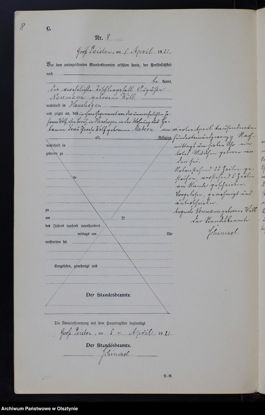 image.from.unit.number "Sterbe-Neben-Register Nr 1 - 24 [ Księga zgonów - wtóropis ]"