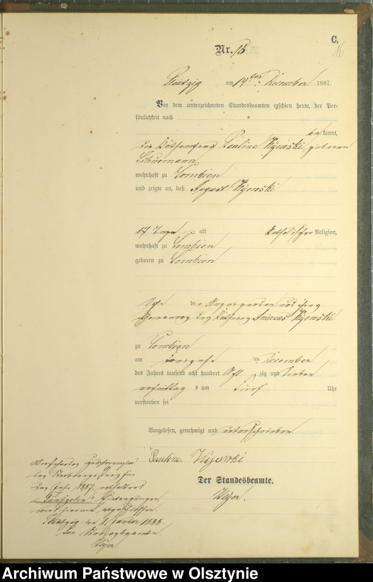 image.from.unit.number "Sterbe-Haupt-Register Nr 1 - 15"