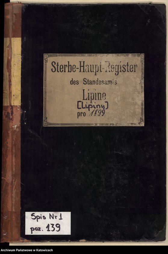 Obraz 2 z jednostki "Księga zgonów nr 1-575"