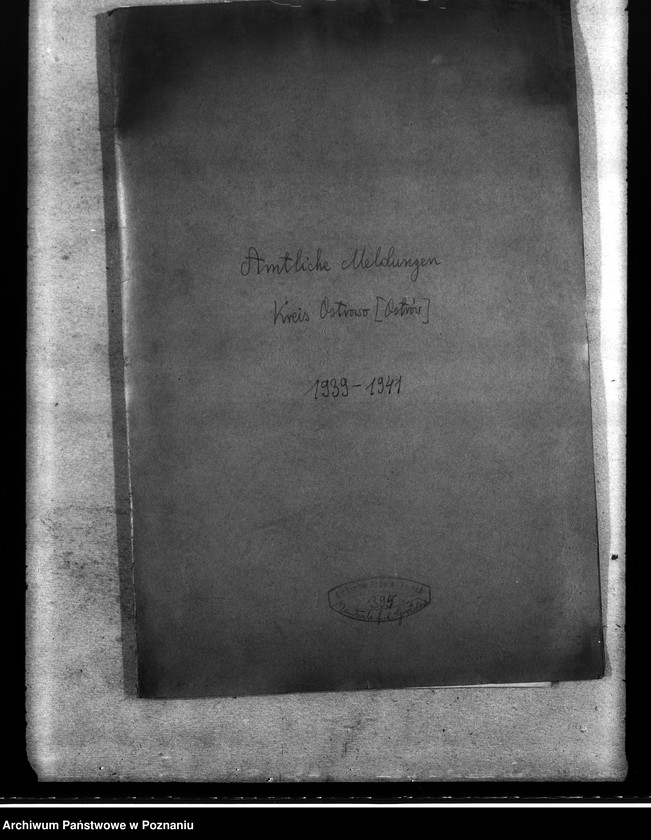 Obraz 4 z jednostki "Amtliche Meldungen Kreis Ostrowo (Ostrów Wielkopolski)"