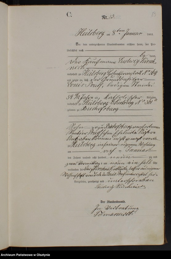 image.from.unit.number "Sterbe-Haupt-Register Nr 1 - 174"