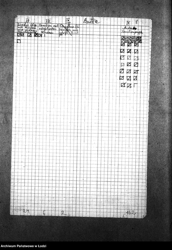 Obraz 12 z jednostki "[Statystyka ludności żydowskiej według wieku i płci]"