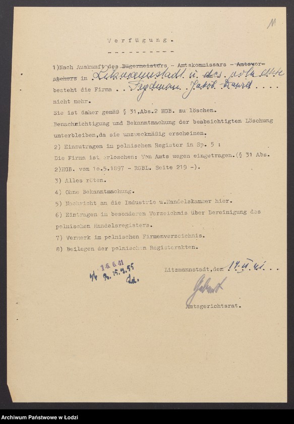 Obraz 13 z jednostki "Frydrych Jakób Dawid - sklep rzeźniczy"