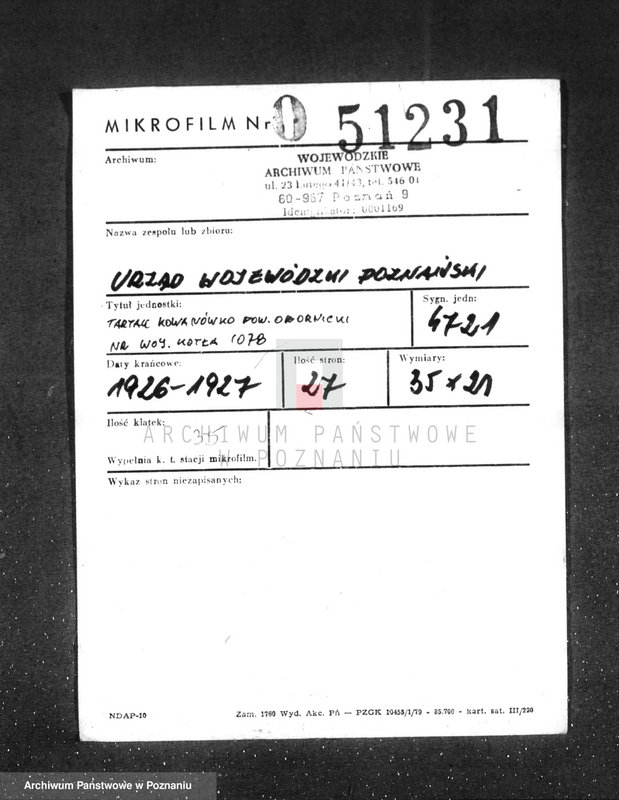 Obraz 2 z jednostki "Tartak Kowanówko, pow. obornicki nr woj. 1078"