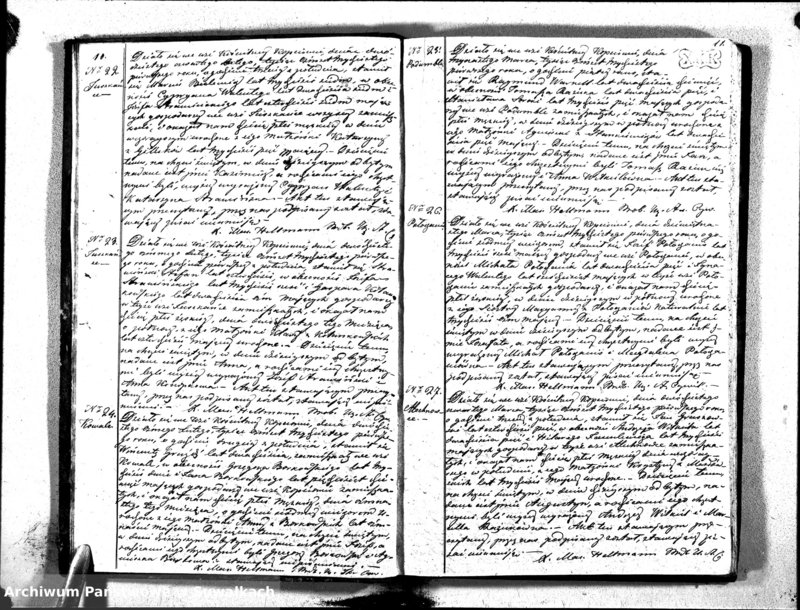 image.from.unit.number "Duplikat Aktów Urodzonych, Zaślubionych i Umarłych Parafii Kopciowskiey 1831 Roku"