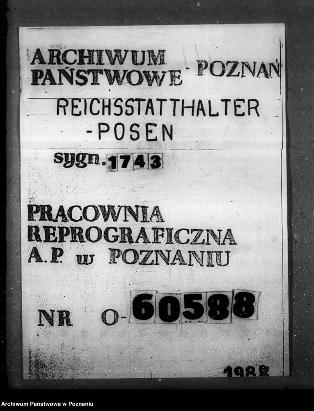 Obraz 1 z jednostki "Angelegenheiten der Kommunalverbände. Beiträge zum Reichsnährstand. Gemeindeabgaben."