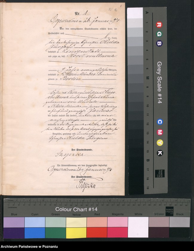 Obraz 4 z jednostki "Księga zgonów"