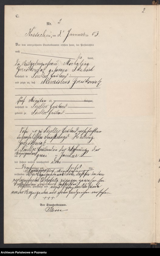 Obraz 5 z jednostki "Sterbe-Haupt-Register"