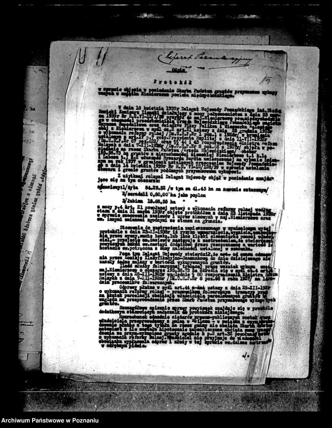 Obraz 19 z jednostki "Majątek Niemierzewo, Lubosz powiatu międzychodzkiego parcelacja"