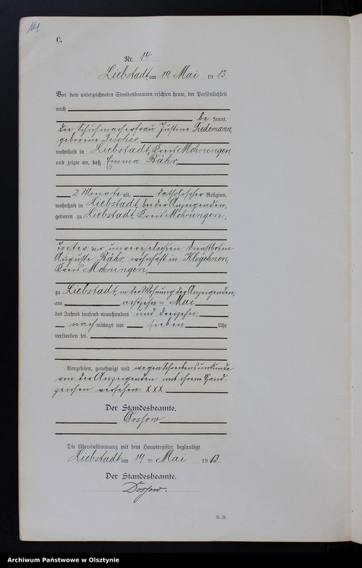 image.from.unit.number "Sterbe-Neben-Register Nr 1 - 47"