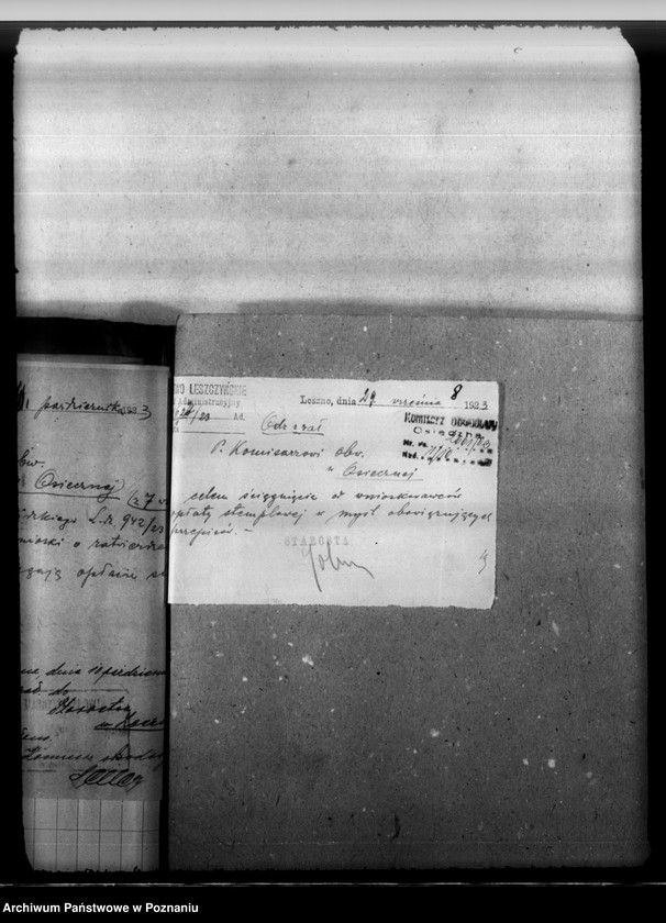 Obraz 12 z jednostki "Majętność leśna Górzno-Bojanice powiat leszczyński"