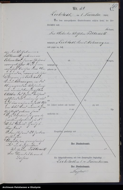 image.from.unit.number "Sterbe-Neben-Register Nr 1 - 46"