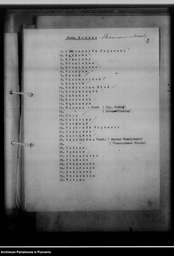 Obraz 8 z jednostki "Einziehungsprotokolle [ksiąg kościelnych] Kreis Hermannsbad [Ciechocinek powiat Aleksandrów Kujawski, województwo bydgoskie]"