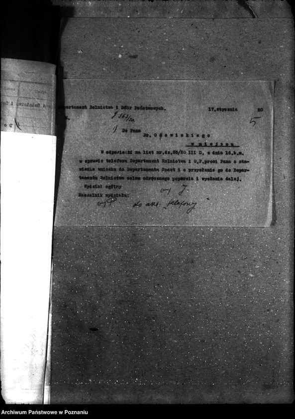 Obraz 9 z jednostki "Sprawy gospodarcze-ogólne Telefony departamentu"