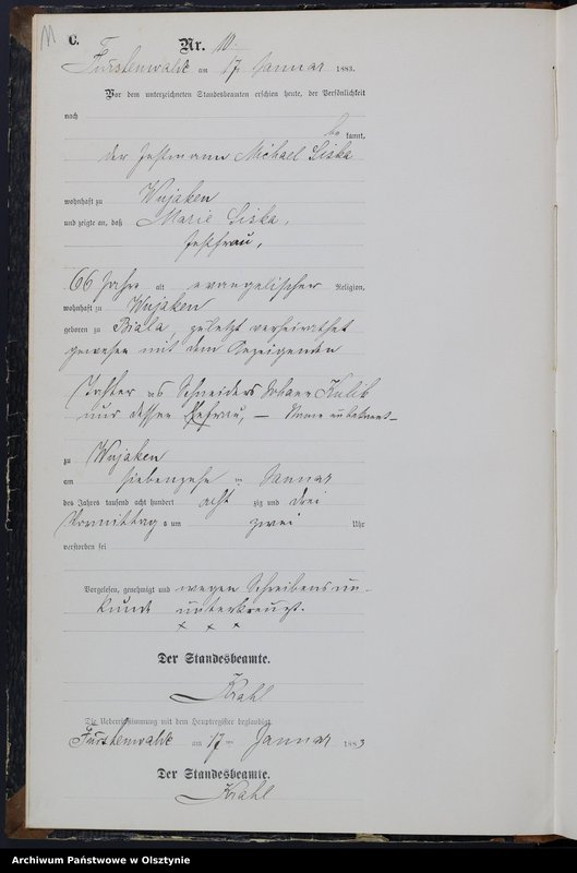 image.from.unit.number "Sterbe-Neben-Register Nr 1 - 188"